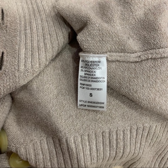 Democracy Side Button Boatneck Sweater - Picture 3 of 5